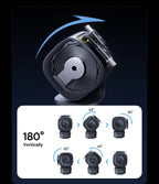 4-Port Fast Car Charger with Retractable Cables