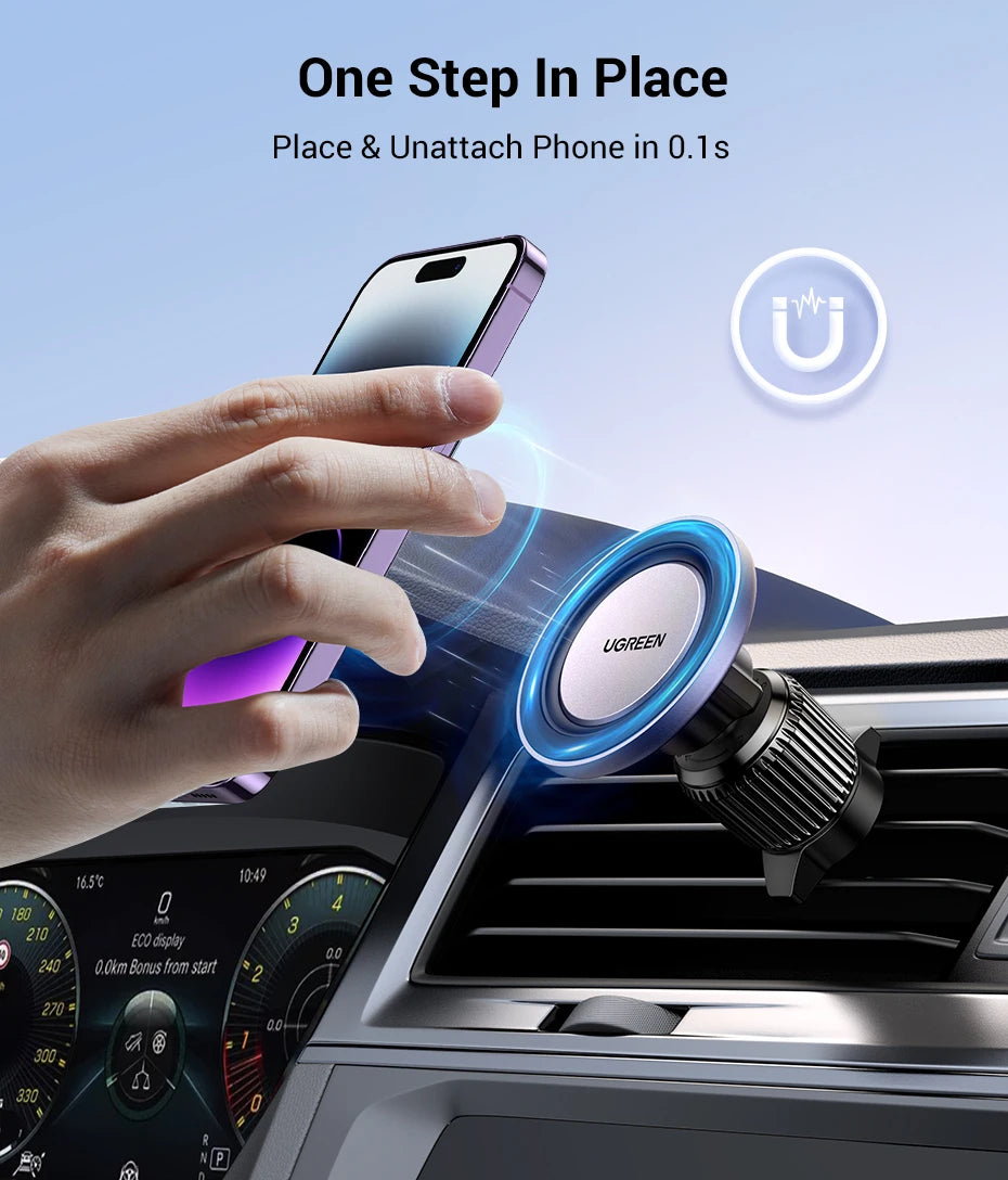 Magnetic Air Vent Car Phone Holder for Smartphones