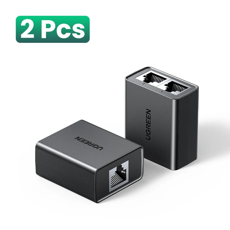 RJ45 Ethernet Splitter 1 to 2 Network Cable Adapter