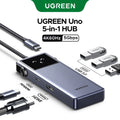 5-in-1 USB-C Hub with 4K 60Hz HDMI and 100W Power Delivery
