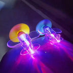 2pcs Wind Powered LED Airplane Decor for Motorcycle Car and Bicycle