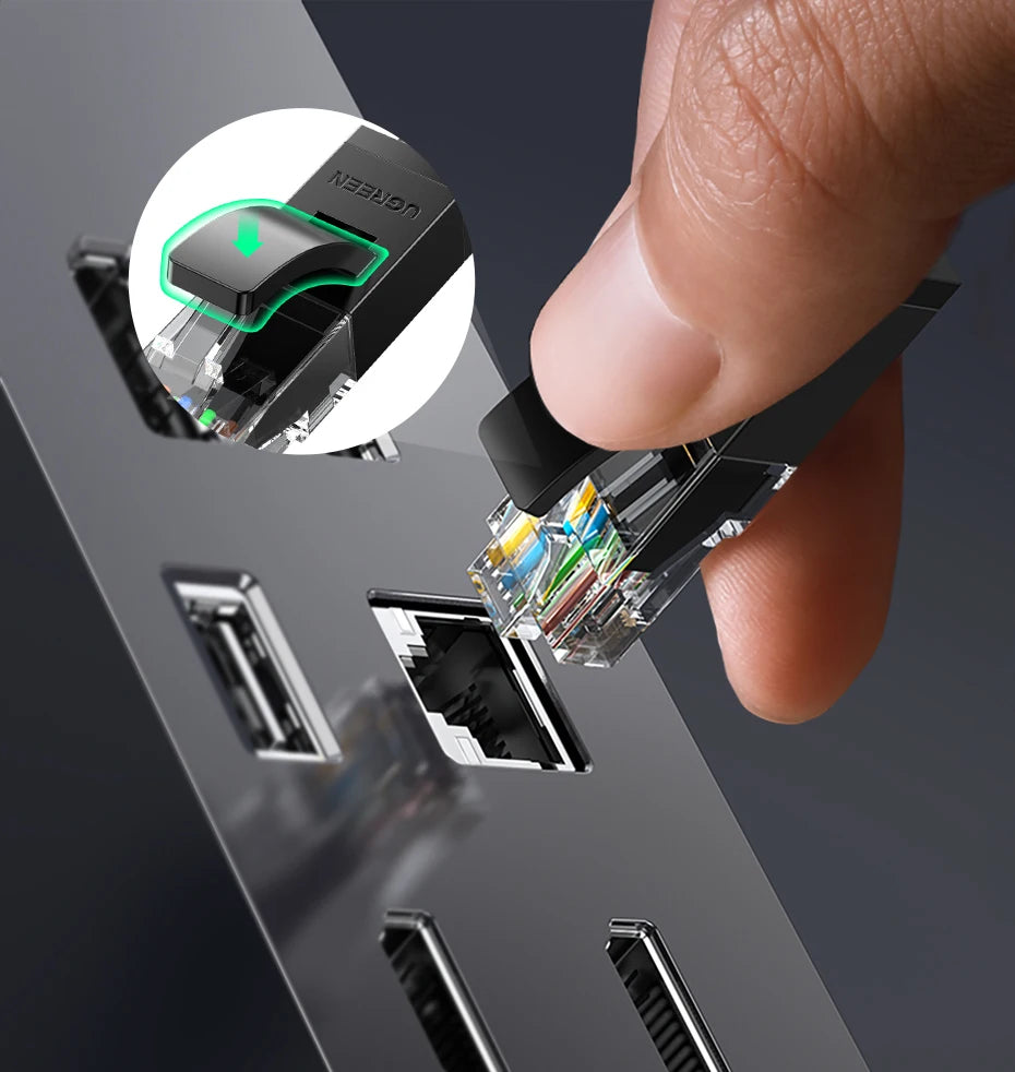 Cat6 Gigabit Ethernet Network Cable for High-Speed Gaming and Streaming