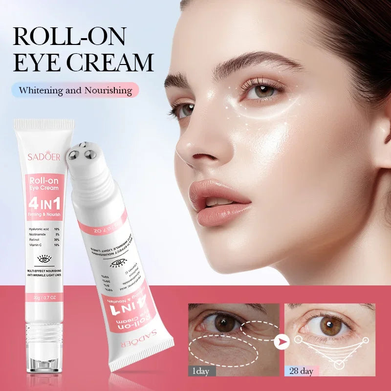 Anti-Wrinkle Retinol Eye Cream for Dark Circles and Puffiness - 7