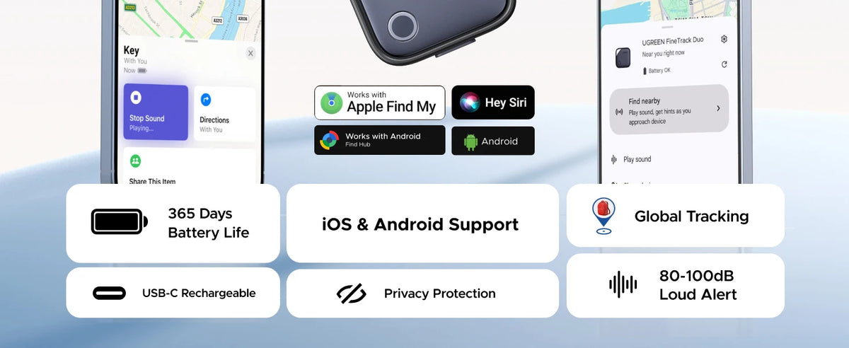 Bluetooth Smart Finder for Apple Find My and Android