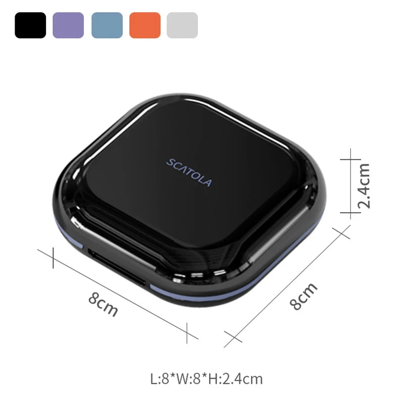 Portable Orthodontic Retainer and Mouth Guard Storage Case - 5