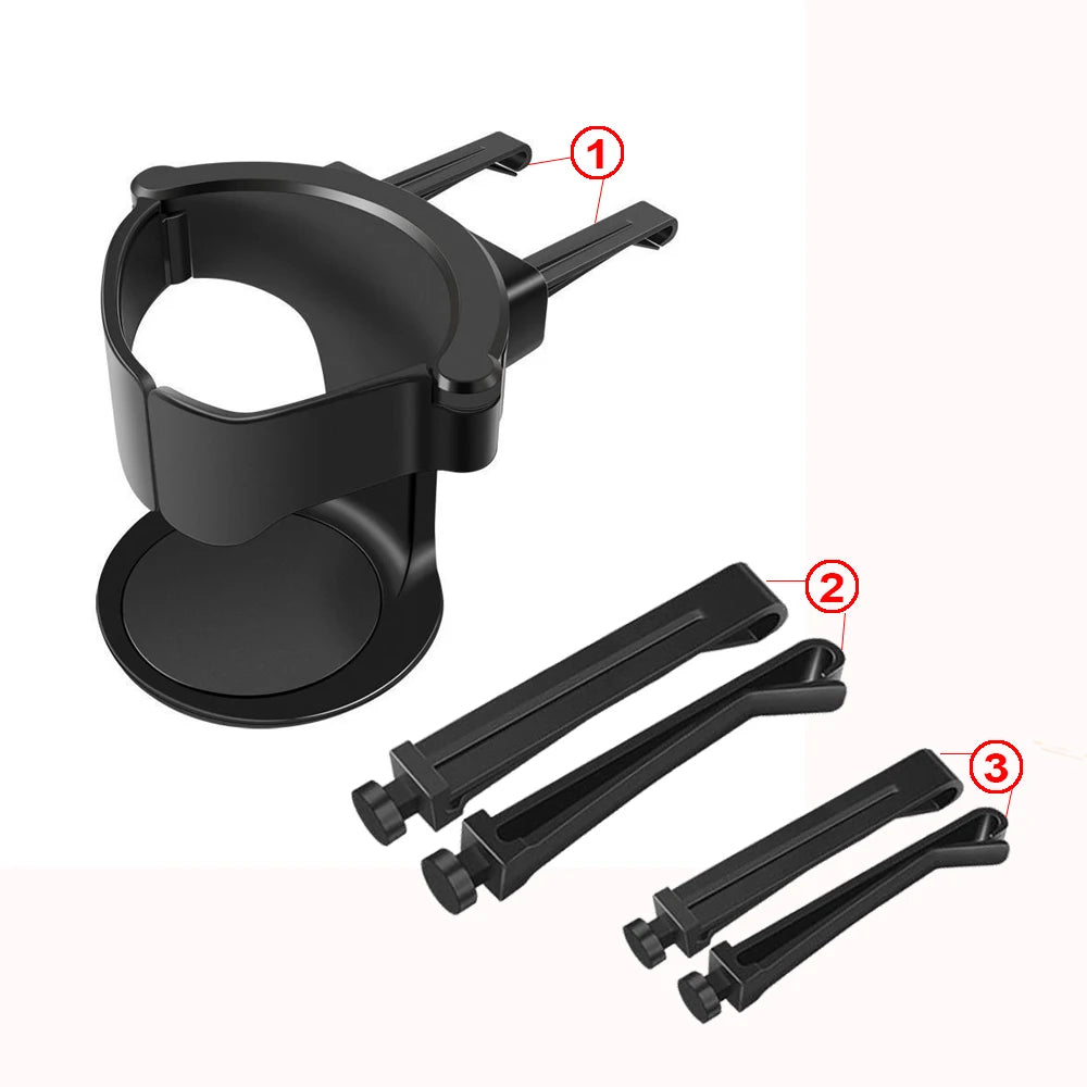 Car Air Vent Drink Cup Holder Plastic Water Bottle Rack Stand