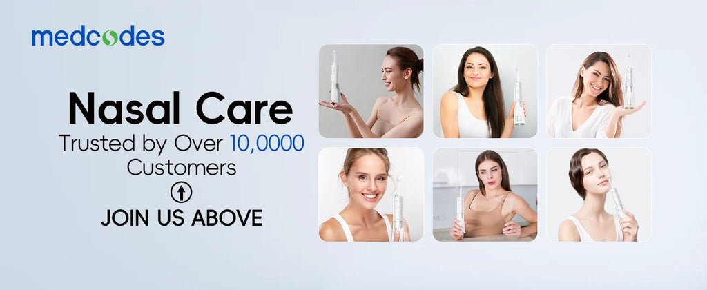Portable Electric Water Flosser and Scalp Massager Set