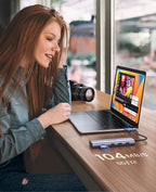 10-in-1 Dual HDMI USB-C Docking Station with 100W PD and 8K Support