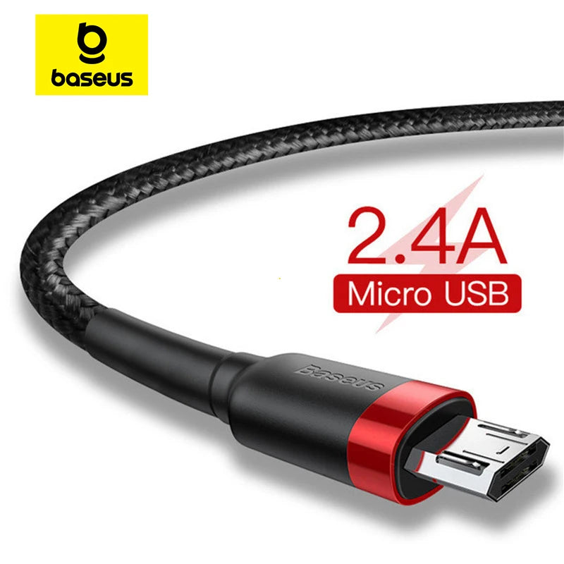 Fast Charging Braided Micro USB Cable for Android Devices - 1