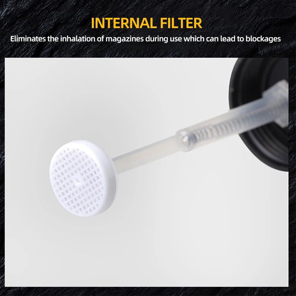 250ml Manual Pump Oiler Bottle High Pressure Lubrication Spray Can