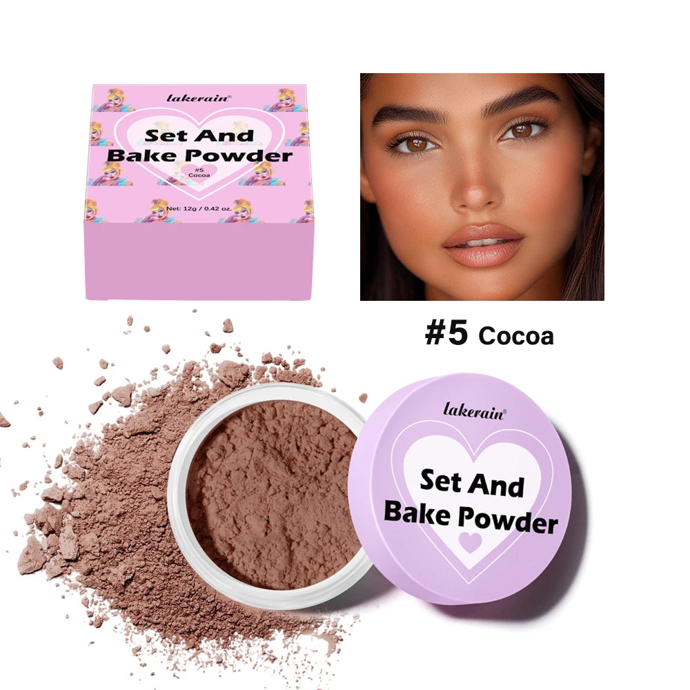 Oil-Control Matte Setting and Baking Face Powder - 19