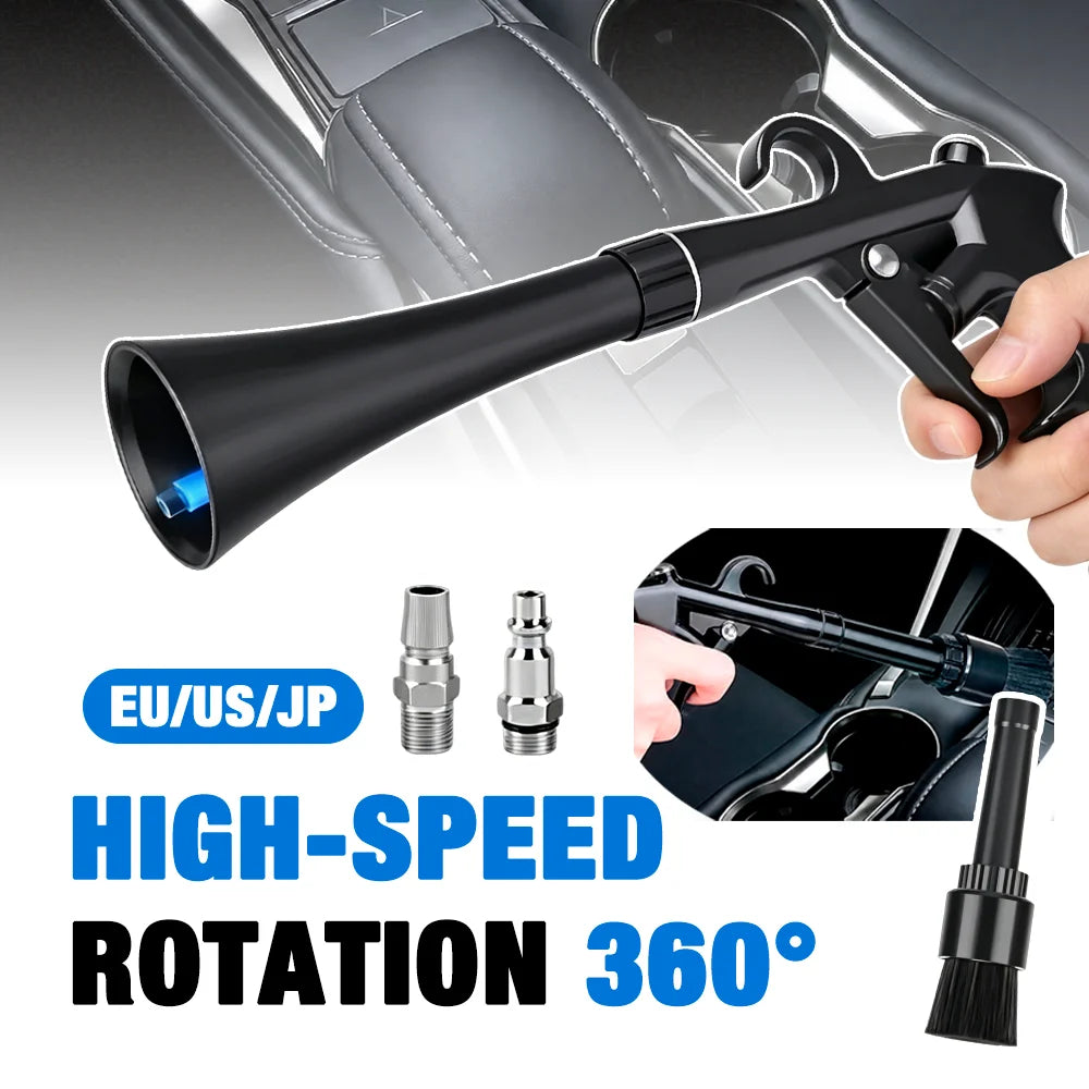 High-Pressure Car Interior Tornado Cleaning Tool
