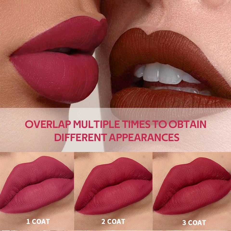 Waterproof Long-Lasting Matte Teddy Lip Tint