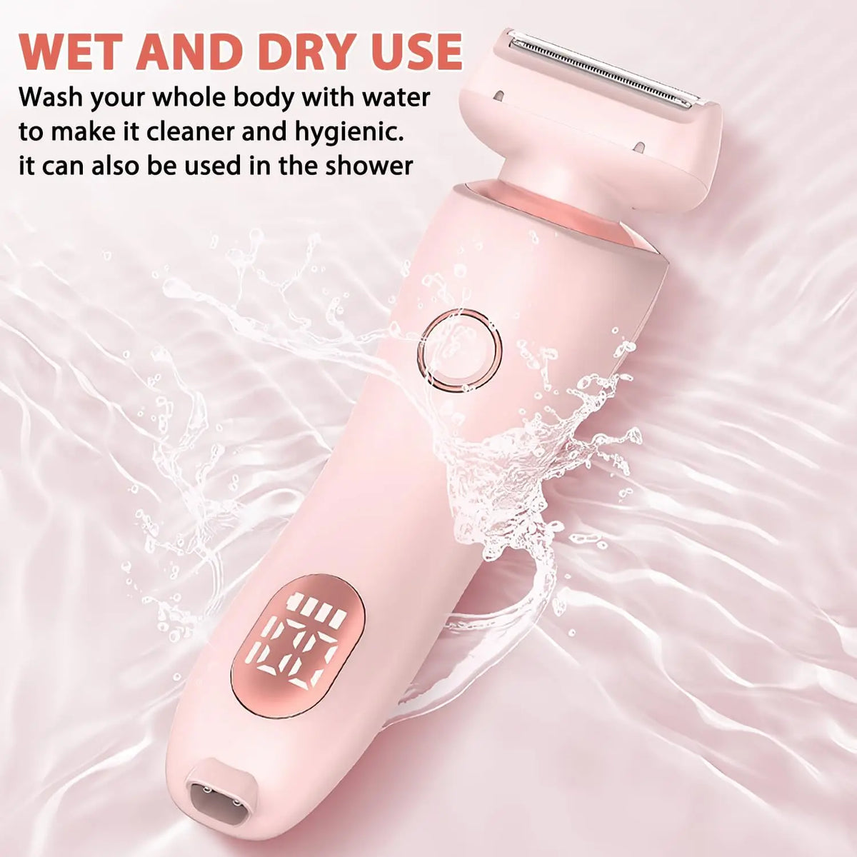 Electric Women's Body and Facial Hair Shaver