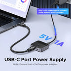 4K 60Hz HDMI and USB-C 2-in-1 Switcher for Dual Device Setup