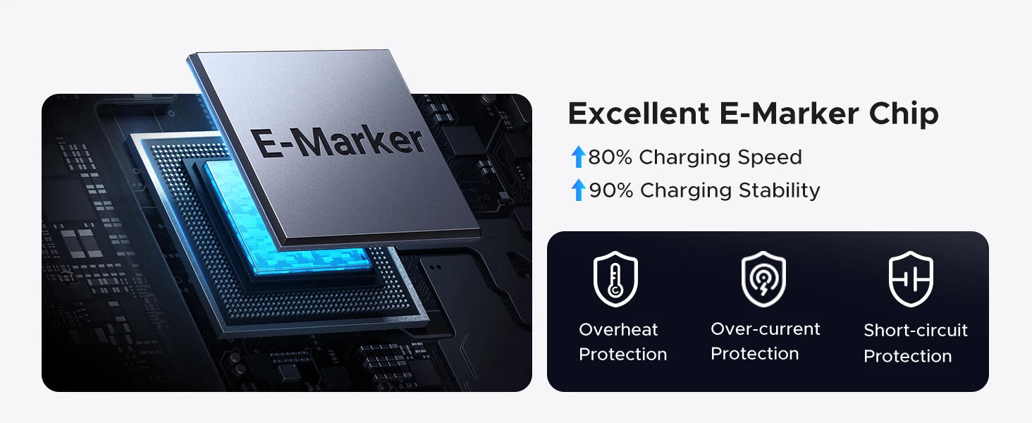 USB4 240W 80Gbps Fast Charging and Data Transfer Cable - 11