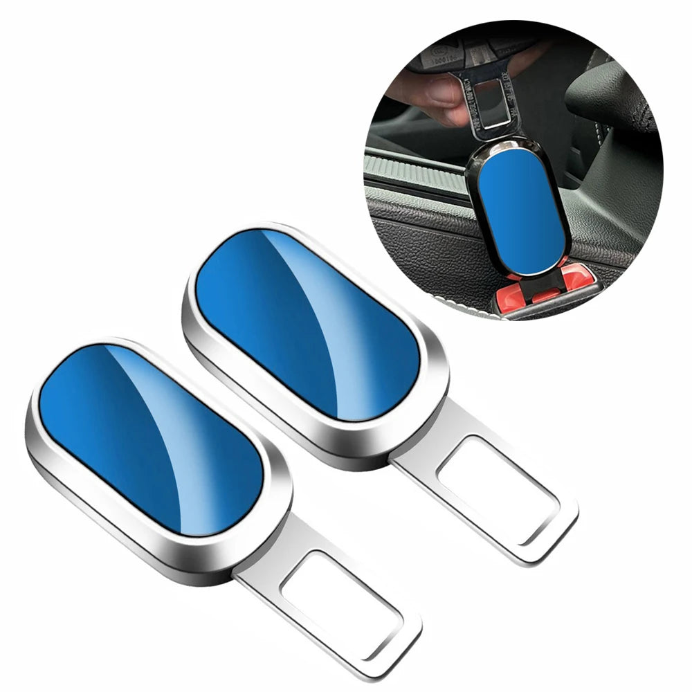 Car Seat Belt Buckle Extension Clip Metal Socket Plug Extender