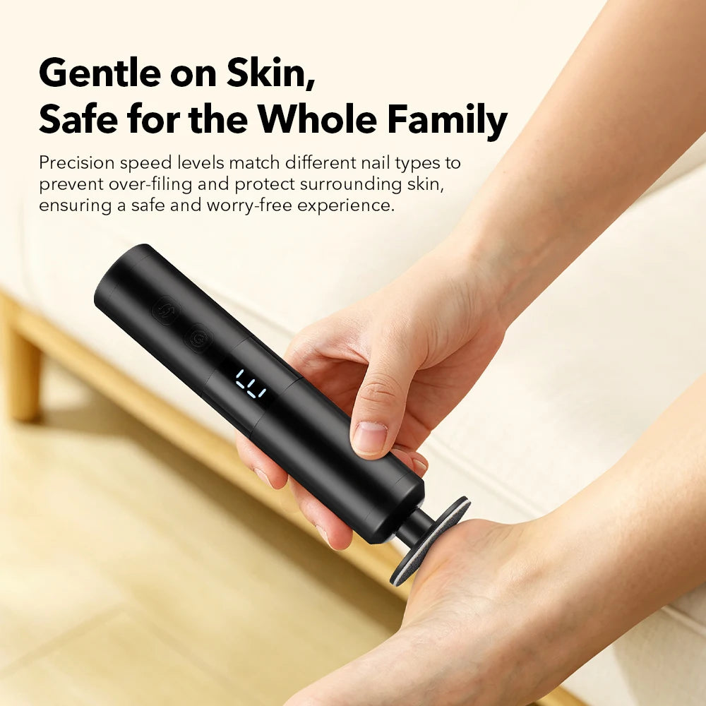 Electric Rechargeable Foot Callus Grinder and Nail Care Tool