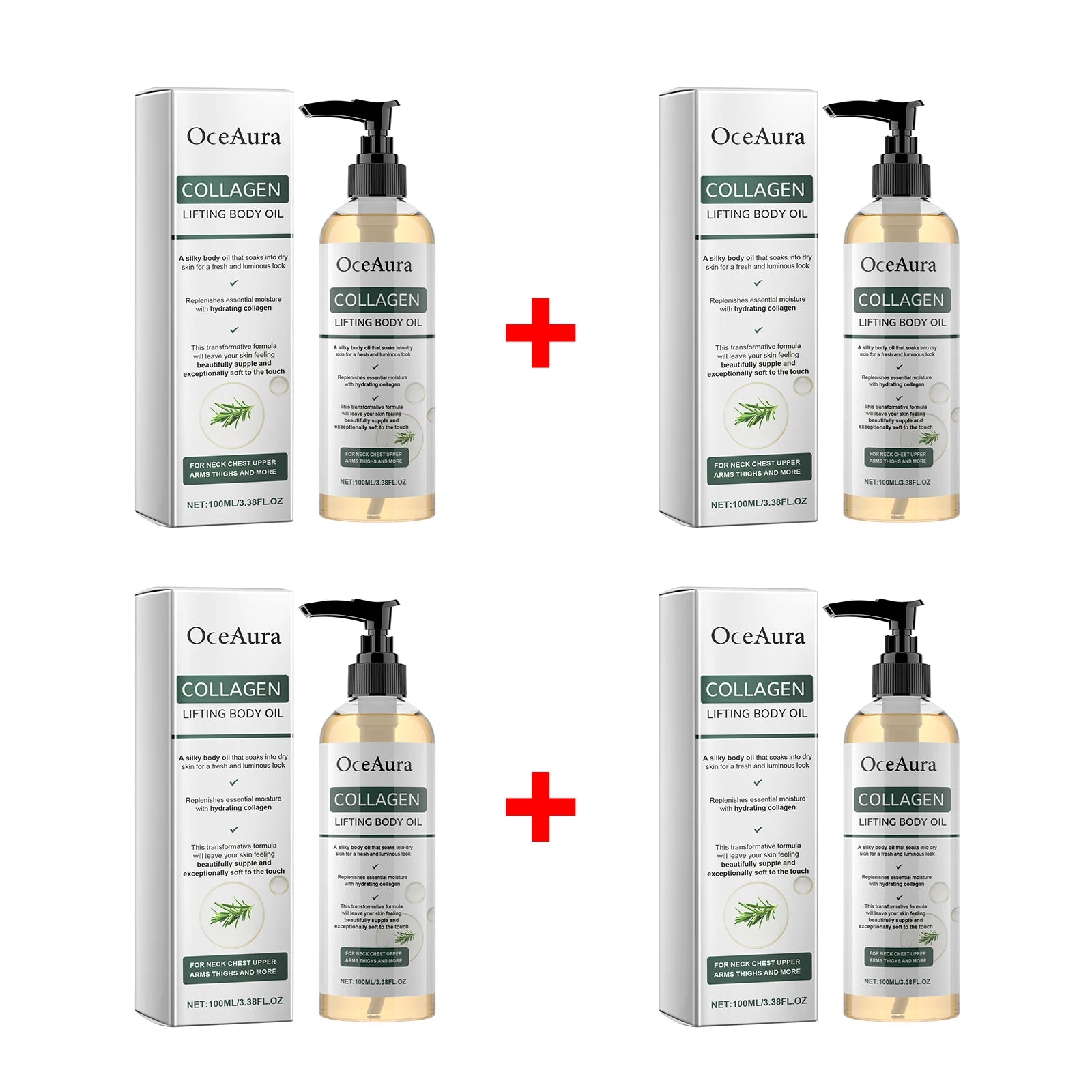 Collagen Body Firming Massage Oil for Skin Tightening - 18