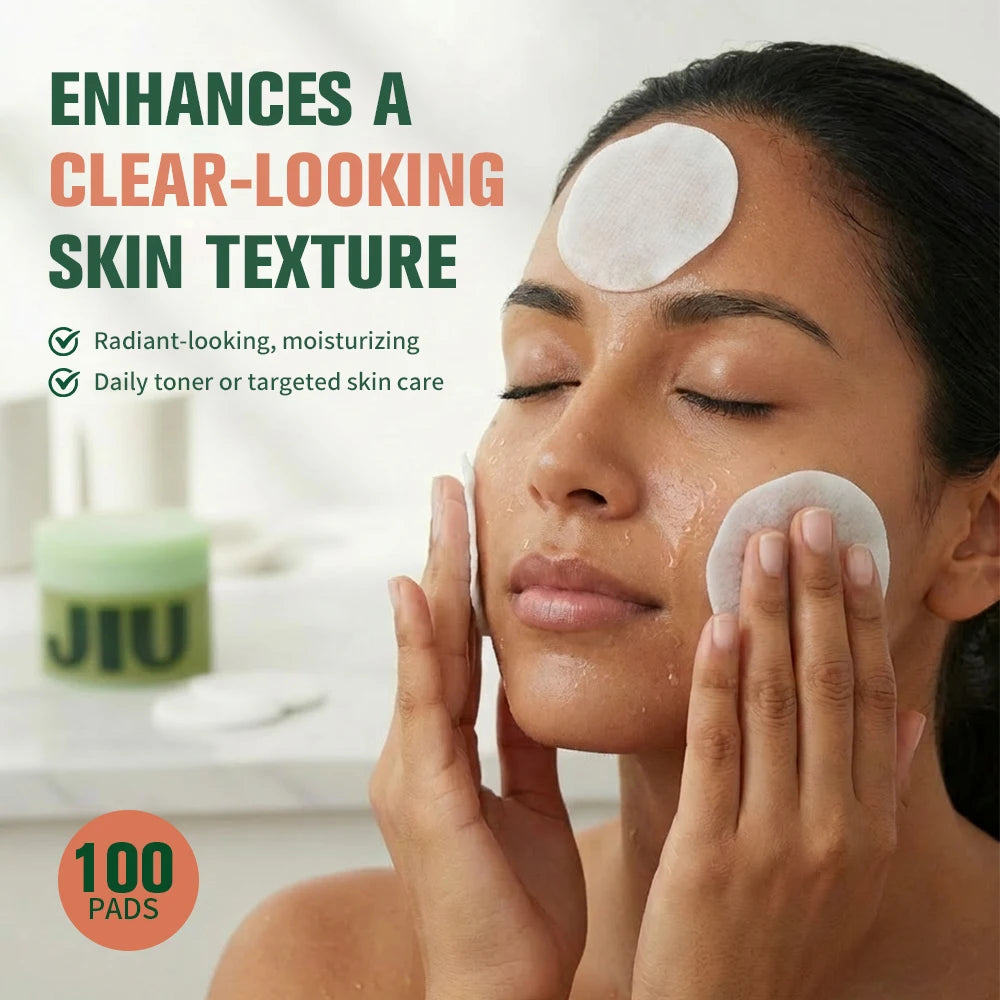 Toning and Brightening Facial Skincare Pads