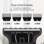 Professional Cordless Hair Trimmer and Grooming Clipper