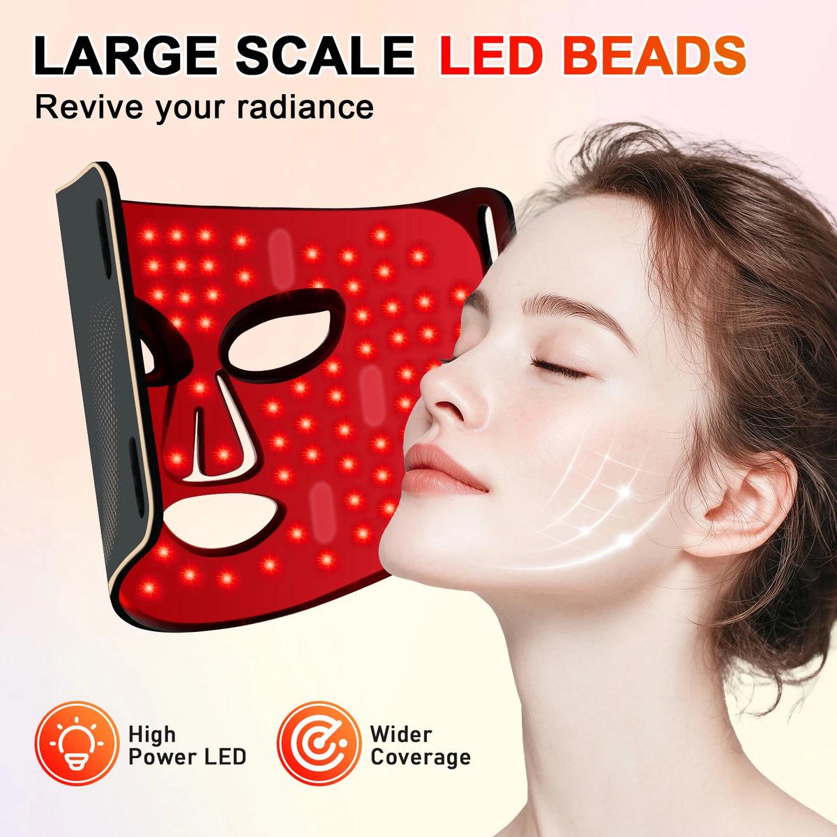 7-Color LED Light Therapy Facial Mask