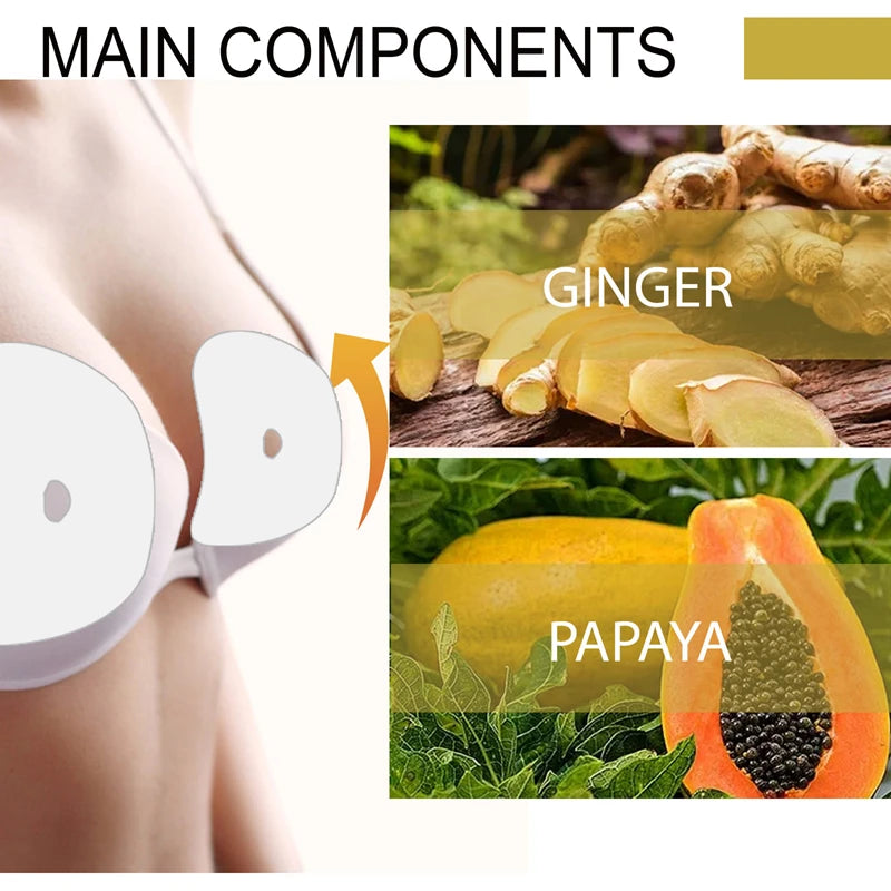 Ginger Breast Firming and Enhancement Patches - 10