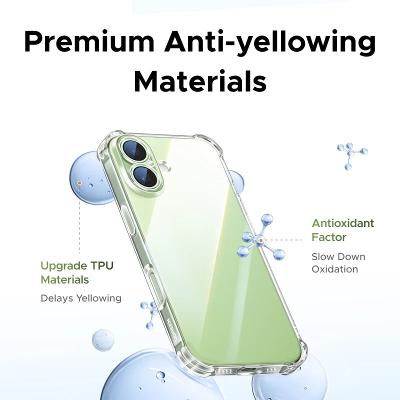 Shockproof Transparent Protective Case for iPhone Series