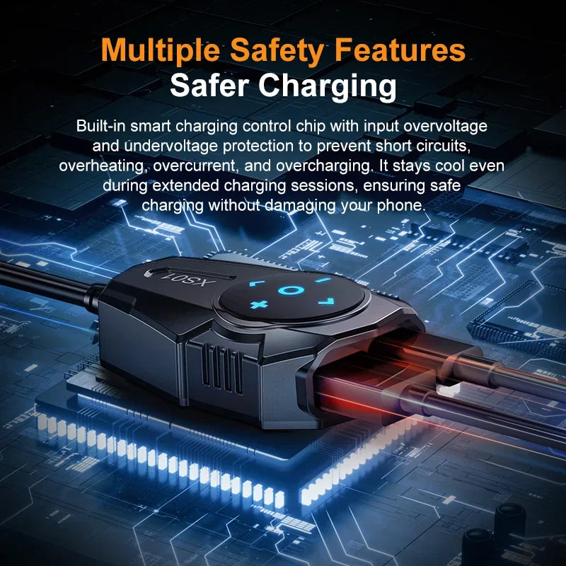 54W Motorcycle Dual Port USB Charger with Bluetooth Remote - 12