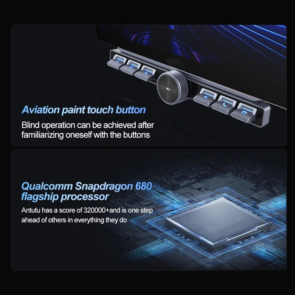 Wireless Multimedia Steering Wheel Control Button for Car Navigation