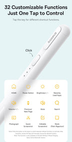 Bluetooth Stylus Pen with Palm Rejection for iPad 2018-2024
