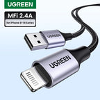MFi Certified 2.4A Fast Charging USB to Lightning Cable