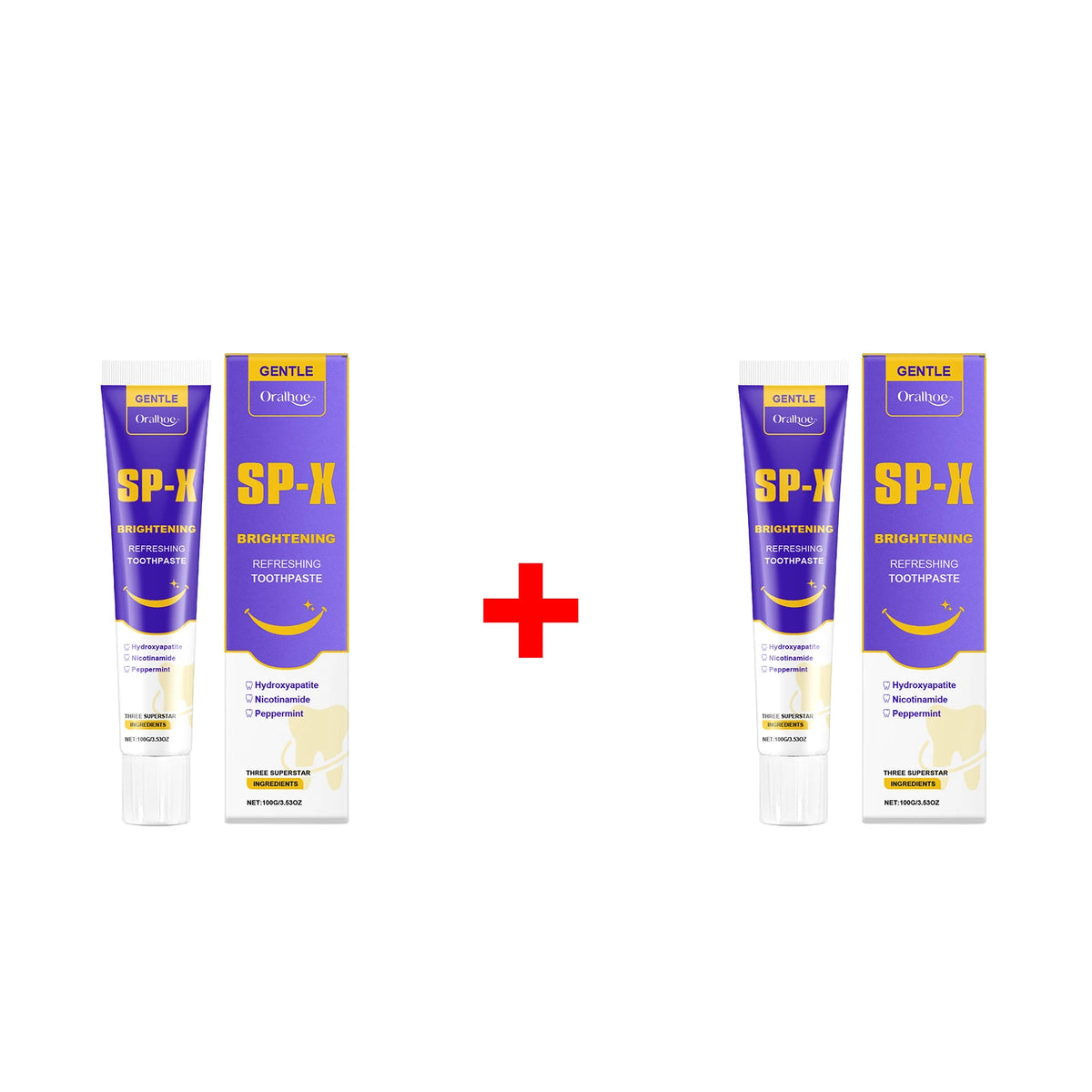 Brightening Teeth Whitening Toothpaste for Stain Removal