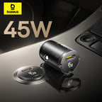 45W USB-C Fast Car Charger for Smartphones and Tablets