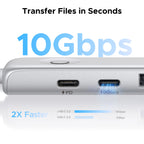 5-in-1 USB-C Hub with 4K 60Hz HDMI and 100W Power Delivery