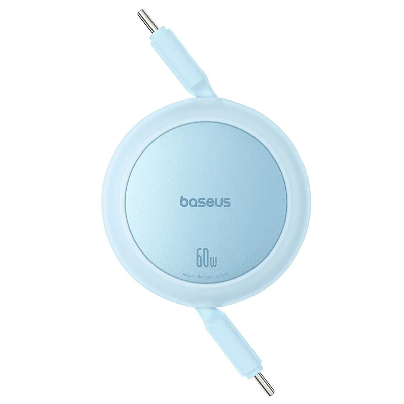 60W Retractable USB-C Fast Charging Cable