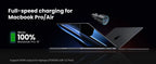 130W USB-C Fast Car Charger with Power Delivery for Laptops and Phones