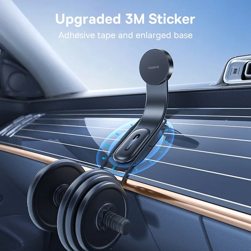 Magnetic Foldable Car Phone Holder for Dashboard