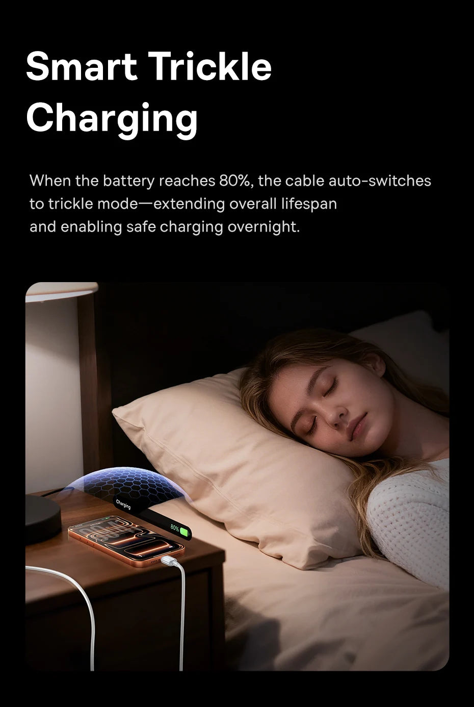 100W USB-A to USB-C Fast Charging Data Cable - 13