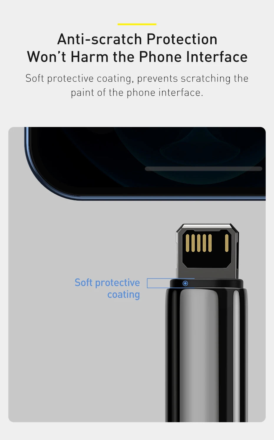 2.4A Fast Charging Data Cable for iPhone and iPad