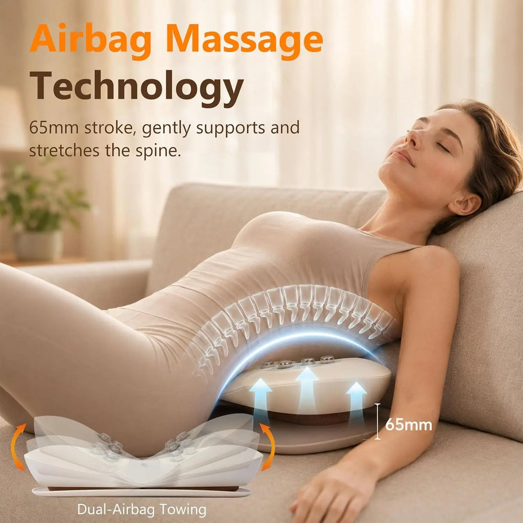 Electric Lumbar Traction and Waist Massager