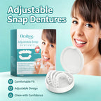 Adjustable Snap-On Dentures for Missing Teeth Repair