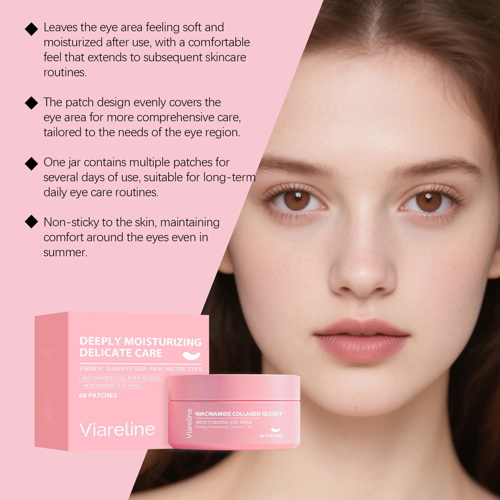 Niacinamide Collagen Moisturizing Under Eye Patches - 6
