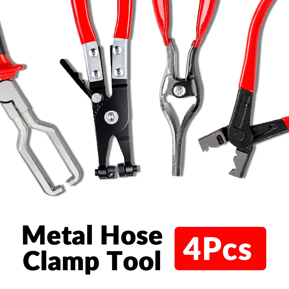 Automotive Hose Clamp Pliers Set for Fuel and Coolant Lines