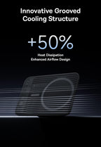 5000mAh Ultra-Slim Magnetic Wireless Power Bank for Smartphones