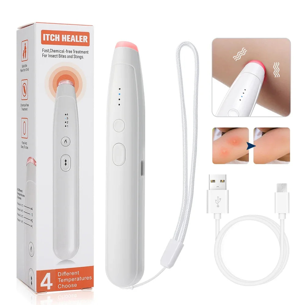 Portable Electric Anti-Itch Pen for Insect Bites