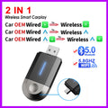 Wireless CarPlay and Android Auto USB Adapter Dongle