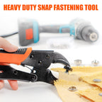Heavy Duty Snap Fastener Installation Pliers for Canvas and Leather