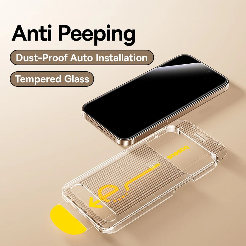 Bezel-Less Tempered Glass Screen Protector for iPhone
