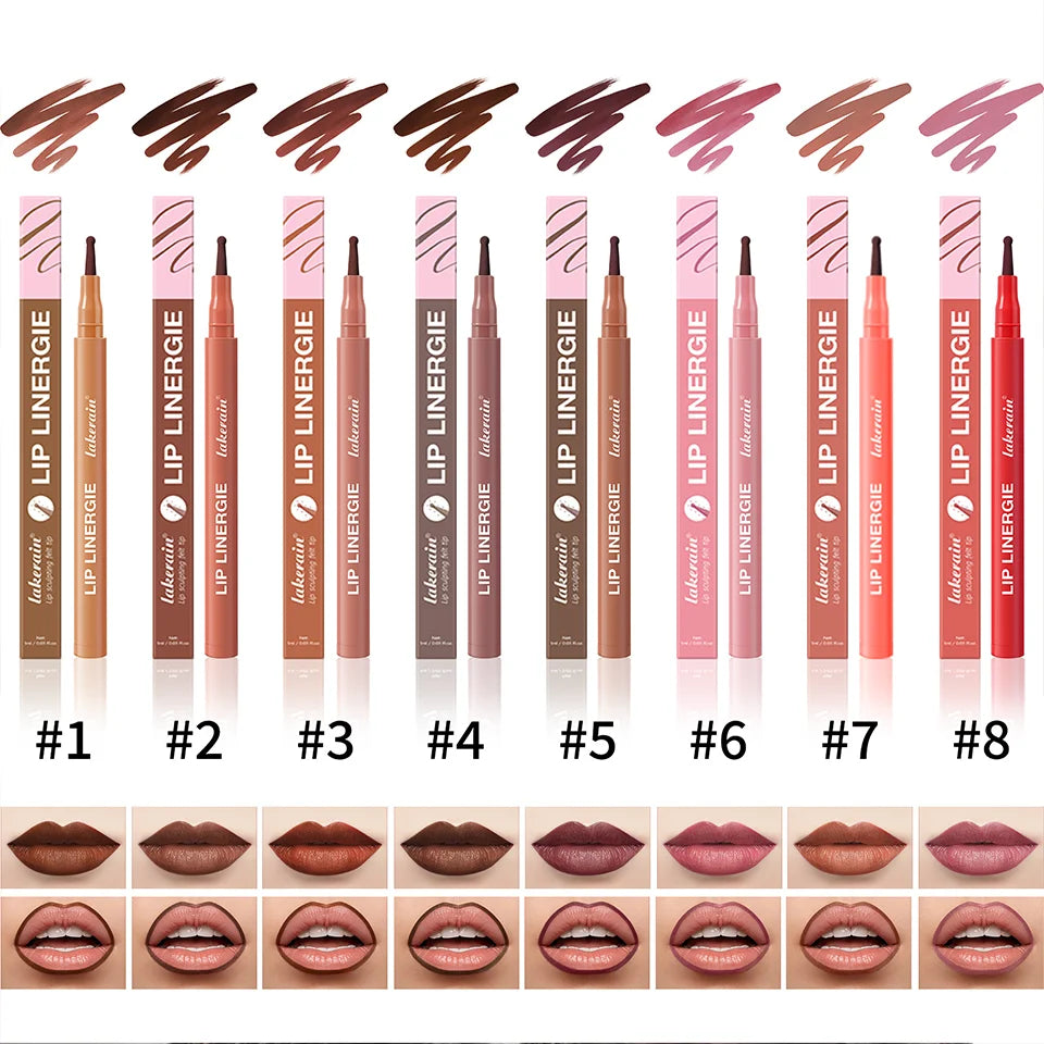 Waterproof Long-Lasting Felt-Tip Lip Liner Stain